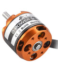 3536 Brushless Outrunner Motor 1250KV For RC Planes Quads Helicopters Drones And Robotic Arms, orange aluminum motor with labeling