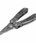 13-In-1 Electrician Multi-Tool For Wiring Projects With Wire Strippers, Long Nose Pliers, And Cutters, stainless steel handles