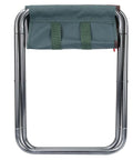 Folded Portable Oxford Cloth Folding Stool Camping Chair With Sturdy Aluminum Frame Lightweight And Durable Breathable Seat
