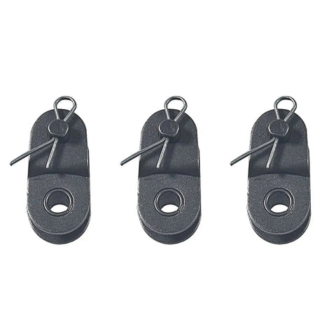 415 Chain Half Links And 415 Chain Links Lock Set For Gas Motor Kits, heavy-duty steel locks for motorized bicycles, set of 3