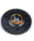 48P Spur Gear Set 48T And 55T For 1 16th Scale E Revo Slash Rally Summit Upgrade Beefy 40Cr Steel Lightweight Easy Install Drop In Fit Delivers Smooth Power And Stable Performance. 55T black 40Cr steel RC spur gear