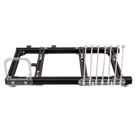 Open Air Test Bench PC Case For ATX MATX ITX Motherboards, DIY Aluminum Chassis For Overclocking And Heat Dissipation, Vertical GPU Mount Ready