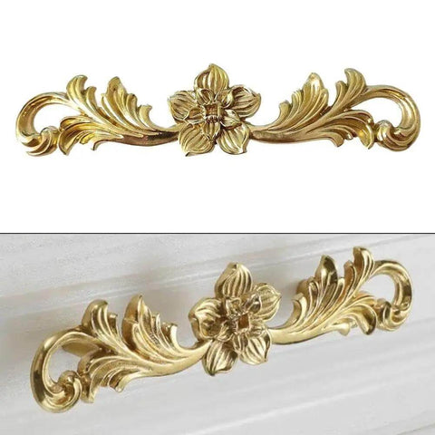 Solid Brass Double Hole Drawer Pulls In Vintage Style For Cabinets Wardrobes And Furniture Drawers With A Retro Vibe