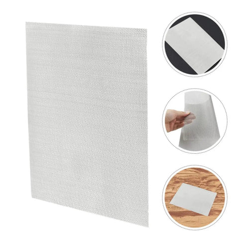 Stainless Steel Car Bumper Patch Up Mesh Screen Kit Durable Silver Wire Mesh Sheet for Auto Body Patches Holes And Versatile Vehicle Bumper Fixes Today, silver mesh sheet