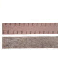 Hot 70X420mm Rectangular Dry Sanding Mesh Paper With Back Flocking For Car Putty Board Smoothing orange sanding sheets laid out.