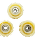 Three Piece 36 Tooth Nylon Motor Gear Set With Bearings And Nylon Planetary Flywheel For 500W To 1000W Hub Motors Electric Mountain Bikes