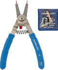 Internal And External Ring Snap Ring Pliers 8 Inch With Quick Switch For Changing From Internal To External Rings, Alloy Steel Construction