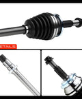Details of Toyota RAV4 Front Right CV Axle Shaft Assembly For 2006 2012 L4 2.4L 2.5L FWD Plug And Play Direct Fit Replacement 434100R010