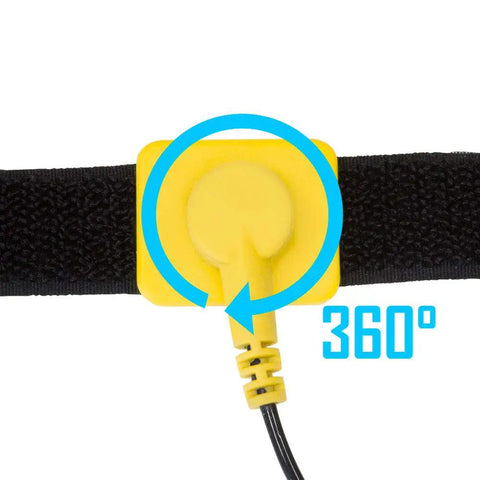 Adjustable ESD Wrist Strap With Grounding Cord For PC Building And Electronics Repair Anti Static Wrist Band with 360° rotation