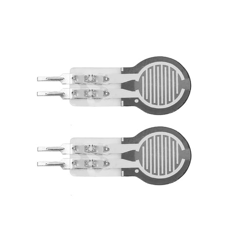 2 Pack Force Sensitive Resistor FSR Pressure Pad Sensor 20g To 2kg Range Thin Film Resistance Type Touch Sensor for electronics