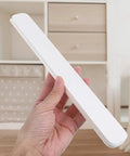 Heavy Duty Drawer Slides 2 Pack Smooth Operation White Plastic Rails for Wardrobe and Cabinet Easy DIY Installation