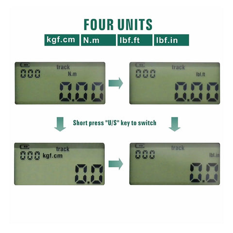 KWUHNJF Digital Torque Meter Adapter Convert Your Wrench For Accurate Tightening. Precision Readout For Car And Bike Repair. Versatile 1/4, 3/8, And 1/2 Inch Drive Sizes. Reliable Electric Tester Tool For Professional And Home Garage Jobs. High Quality