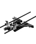 Rock Solid Router Edge Guide Replacement Knockout Precision Control Fits DeWalt Dwp611 And Ryobi Re180Pl1g side view of router edge guide