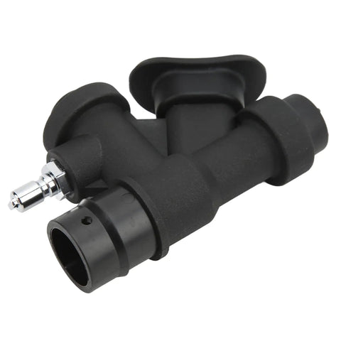 Universal BCD Inflator For Scuba Gear With 45 Degree Oral Power Inflator Fits 1 Inch Flex Hose Fast Swap Easy Install