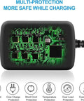 5V USB C Charger For SUPVAN G15M Mini Portable Label Maker 1200mAh Battery Power Supply Adapter Cord, black