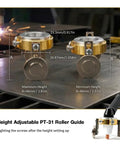 PT 31 Roller Guide Plasma Cutter Torch Stand Off With Double Wheel Spacer for Smoother Pro Grade Cuts fits Cut 40 Cut 50D