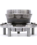 Front view of Front Wheel Bearing Hub Assembly Set for 2006 2012 Toyota RAV4 3.5L V6, 2013 2018 RAV4, 2011 2016 Scion tC Manual Transmission
