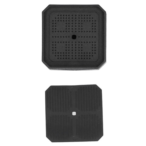 Square No Slip Rubber Furniture Pads 20 Pack Protect Floors And Furniture With Strong Grip Noise Reduction