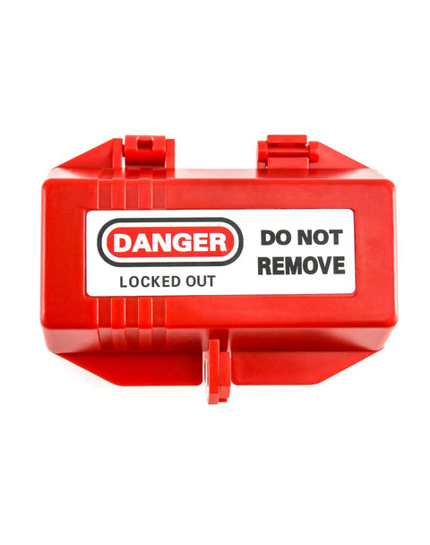 Nonconductive Polypropylene Plug Lockout Device For Lockout Tagout And Power Plugs M Size Fits 110 To 125V 30A Durable Electrical Safety Enclosure Kit