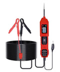 Must-Have Automotive Circuit Tester With Bright LCD Screen For Fast Car Electrical Diagnosis, includes 17 inch flexible cable and alligator clips.
