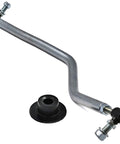 Left Hand Adjustable Steering Drag Link For Ariens Mowers And Lawn Tractors Built Tough With 360 Degree Crimp 50 Percent Stronger 4130 Steel With Zinc Coating Dust Cap Included Improves Wheel Alignment And Stops Grass Tearing, steel drag link with dust cap