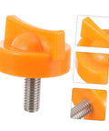 Tightening Screw For Orange Juicer Replacement Parts For Electric Juicer Machine Sturdy Plastic Peeler Screw Essential Kitchen Accessory For Daily Use No Fuss Juicing And A Secure Fit, shown in multiple angles including side view.