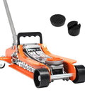 2.5 Ton Steel Floor Jack With Low Profile Design, Hydraulic Racing Floor Jack, Heavy Duty Jack With Beefy Single Piston Lift Pump