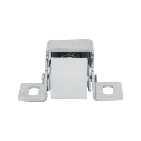 5 Pack Heavy Duty Large Roller Catch Latch For Closet Doors And Cabinets In Zinc Finish Surface Mount Hardware front view