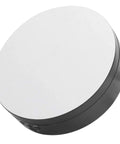 Stunning Multi Wits Electric Rotating Display Stand With Three Speed Settings And 360 Degree Turntable top view showing sleek black base.