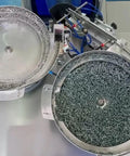 High Speed Auto Screw Packing And Counting Machine For Screw Kits, showing hardware sorting system