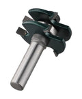 Awesome Woodworking Router Bit Set for Tongue Groove Joint Assembly with 12mm Shank And Microcrystalline Carbide Tips, close-up view.