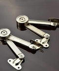 2 Pack Lift Up Cabinet Struts for Doors and Cupboards, Hydraulic Lid Stay Hinges, Durable Steel, Oil Resistant Finish, Easy Install