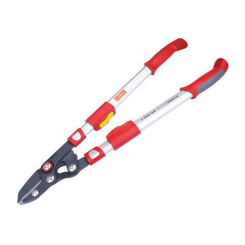 Lightweight Telescoping Anvil Lopper With Extension Handles Reaching To Thirty Five Point Five Inches Premium German Steel Blade Pruning Tool For No Sweat Branch Trimming And Kick Ass Yard Work
