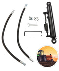 Top Link For Cat 1-1 With Locking Block, 16 1/8-22 7/16 In, hydraulic cylinder with hoses and accessories