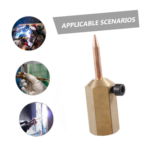 Pro-Grade Seamless Electric Welding Hammer Kit with high-strength magnets, precision iron needle, applicable scenarios overview