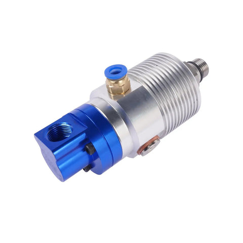 High Speed Coolant Rotary Joint Replacement For DEUBLIN Union Pop Off 1109-040-188 1109040188 Industrial Machinery Repair Part, blue aluminum body
