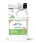 32 oz Flea Tick And Mosquito Yard Spray With Natural Essential Oils bottle, plant-based, ready to use, safe for pets and family