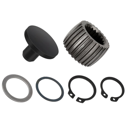 Rear Drive Shaft Coupling And Damper For Yamaha Rhino 450 660 700 Grizzly 550 660 700 Kodiak 700 Viking 700 Wolverine 700 Beefy Heavy Duty Drop In ATV UTV Replacement Part 5KM-46126-00-00 5KM-46559-00-00 kit with washers and rings