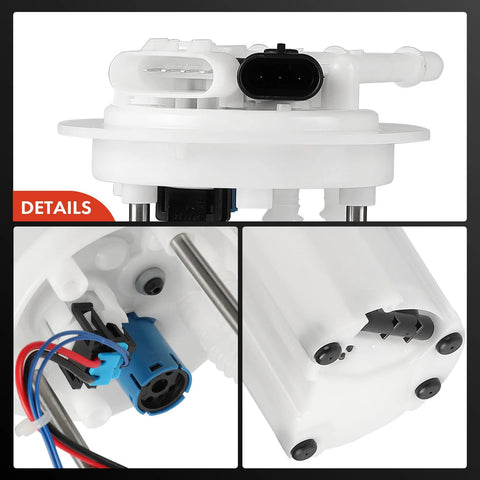 Electric Fuel Pump Module Assembly With Pressure Sensor For Chevrolet Colorado And GMC Canyon 2004 2005 3.5L And 2.8L Gas Engines