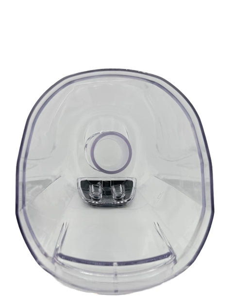 Top view of Exact Fit Dirty Tank Replacement For CrossWave 2300 Series Wet Dry Vacuum 2303 2304 2305 with silicone gasket.