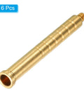 150 Grain Brass Archery Arrow Inserts 0.244 Inch Diameter 6 Pack Weight Bolts For Field Points And Shafts