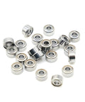 Check Out This Awesome 10Pcs Set Of 681XZZ Micro Deep Groove Ball Bearings With Solid 1.5x4x2mm Specs That Rock High Hardness Plus Great Wear Resistance For Total Anti Deformation And Long Life Vibes - group of miniature steel ball bearings.
