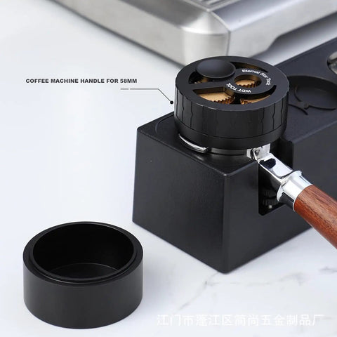 Game Changing Wdt Espresso Distribution Tool With Ten Precision Stainless Steel Needles tailored for 58mm portafilters