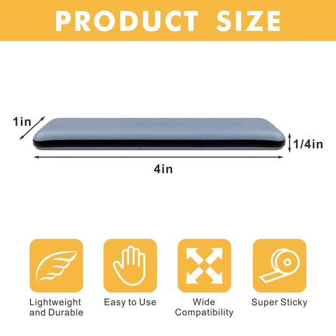 PTFE Furniture Sliders 1 Inch By 4 Inch Rectangular Self Adhesive Floor Protectors For Carpet And Hardwood Floors Glide Pads That Make Moving Heavy Furniture A Breeze Set Of 16