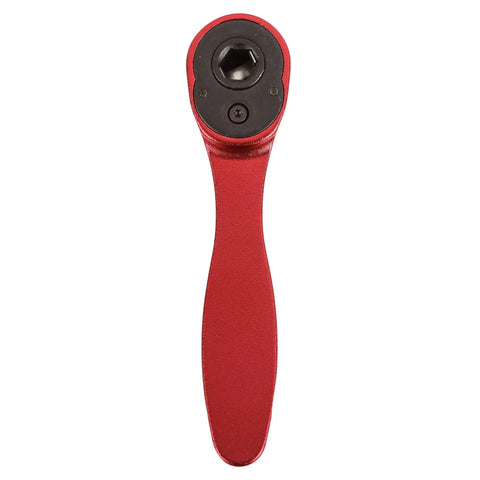 One Quarter Inch Drive Seventy Two Tooth Micro Ratcheting Bit Driver With Anodized Aluminum Build Ultra Lightweight Pocket Friendly Size