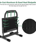 Back view of Beast 30W LED Work Light With 3000 Lumens And 6500K Daylight, showing die-cast aluminum and heat dissipation features.