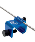 Chain Alignment Tool For Motorcycles And ATVs With Quick Precise Sprocket Alignment And Square Clamp Easy Setup blue metal tool