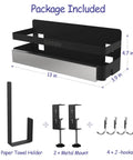 Package contents showing parts of the Upgraded Griddle Caddy for Blackstone 28 and 36 Inch Griddles and Weber Grills.