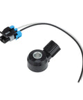Engine Knock Detonation Sensor And 2 Pin Connector 3 3L For Nissan Frontier Quest Xterra Pathfinder Mercury Villager 1999 2000 2002 2004 Replacement 22060 7B000 Plug And Play Easy Drop In black sensor with 2-pin connector