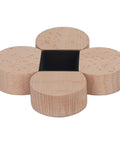 Round Door Stop Set For Home Office And Hotel Use Anti Slip Anti Collision No Slam 4 Pack Noise Reducing Door Stops